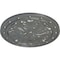 Ekena Millwork Foster Acanthus Leaf Ceiling Medallion (Fits Canopies up to 2 1/4"), 20 1/2"OD x 1 1/2"P, Silver CM20FOSLS - alternate 3